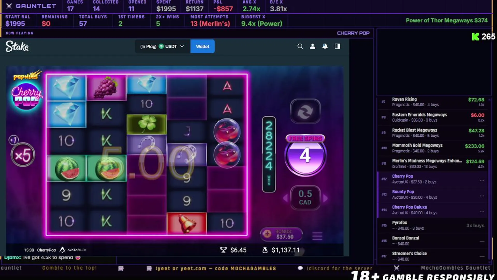 Banner hero de casino online con luces moradas y turquesas en una composición futurista.